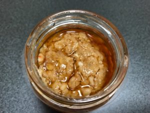 浜松餃子、ご飯にのせる