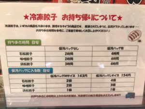 浜松餃子、お持ち帰り