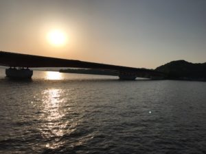 浜名湖遊覧船、サンセット便