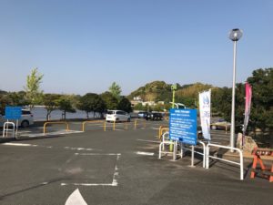 浜名湖遊覧船、フラワーパーク港、駐車場
