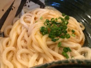 ぬきうどん佐和、釜玉うどん